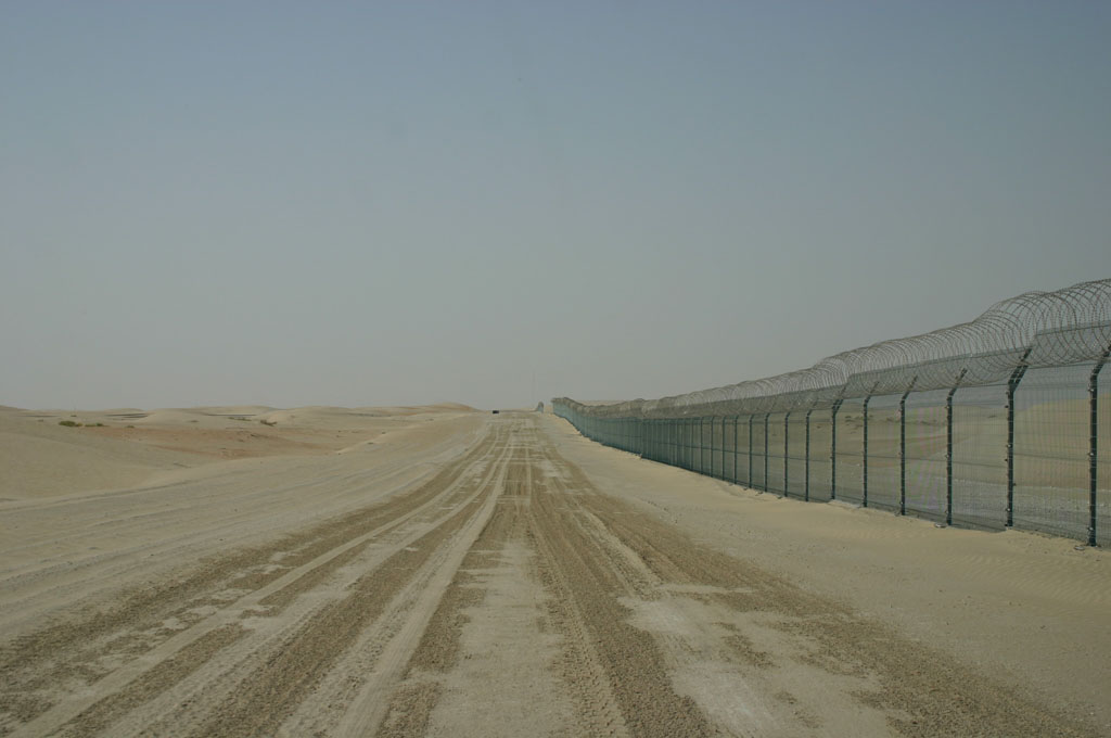Desert Road and Fence